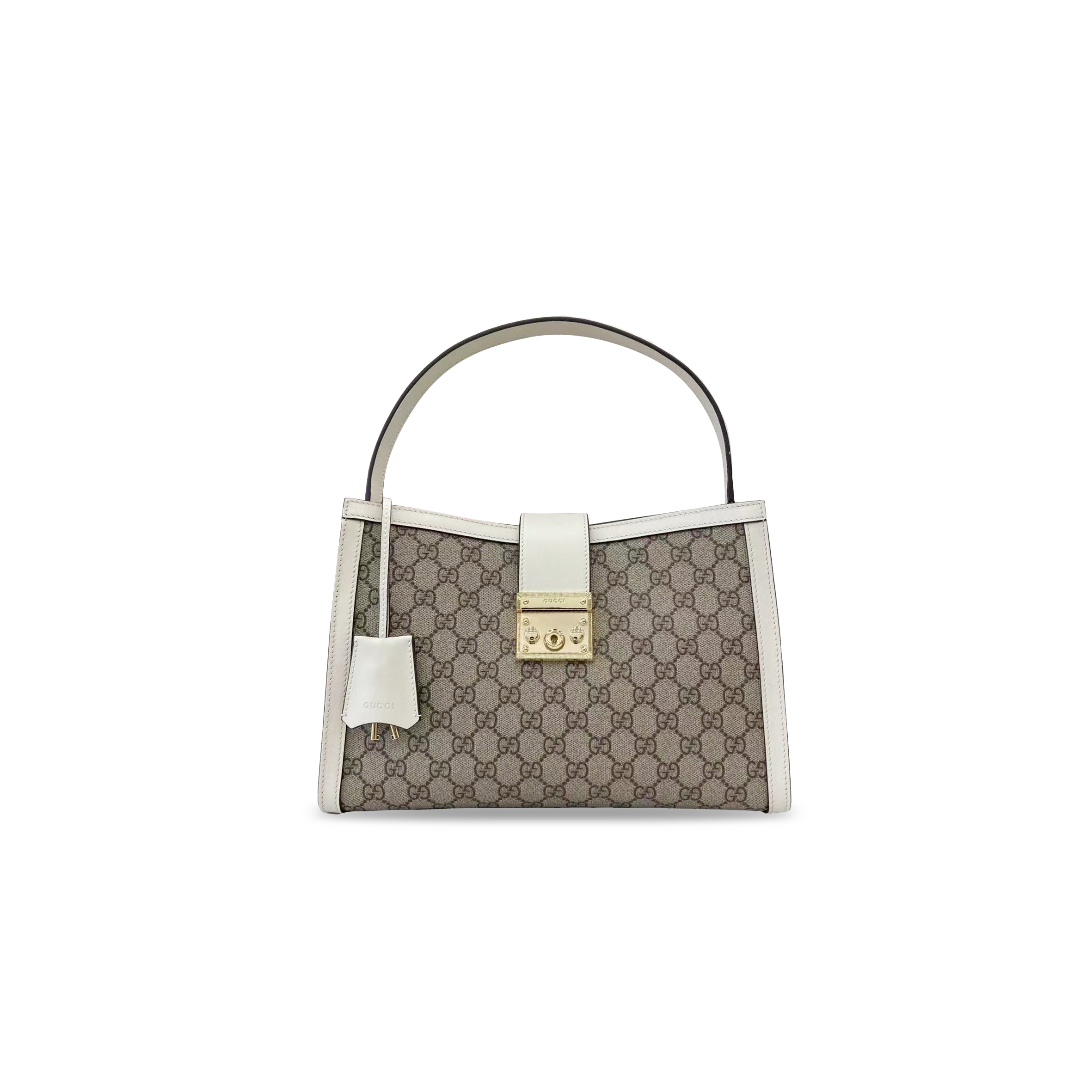 GUCCI PADLOCK FABRIC LARGE SHOULDER BAG ‎838991 (31*21*11cm)